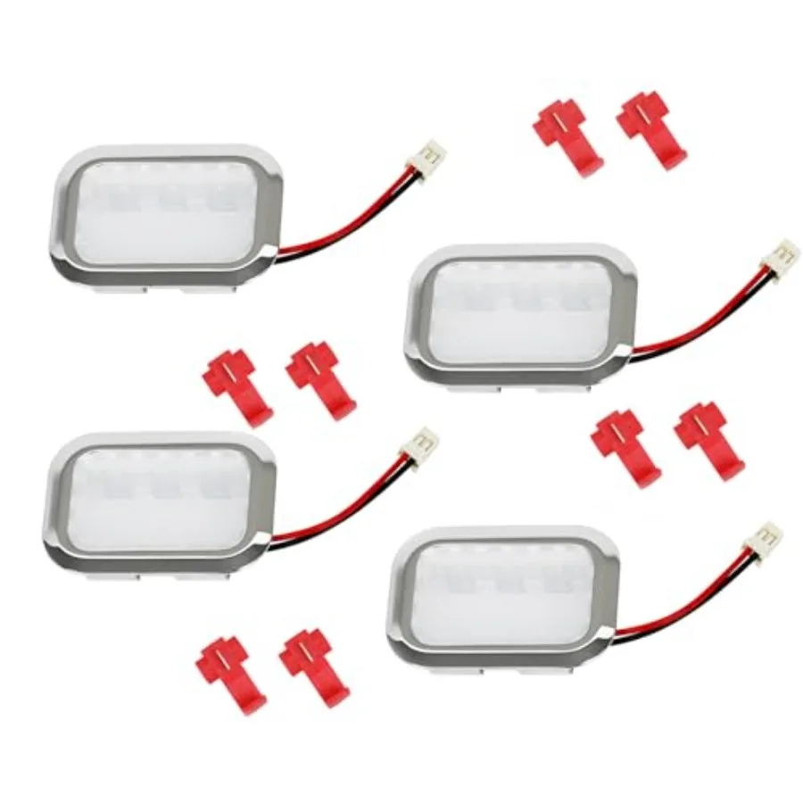 

4PK-W11683242 LED Light Module Fits for Whirlpool Kitchenaid JennAir Refrigerator Parts Replacement LED Light Module Replaces W