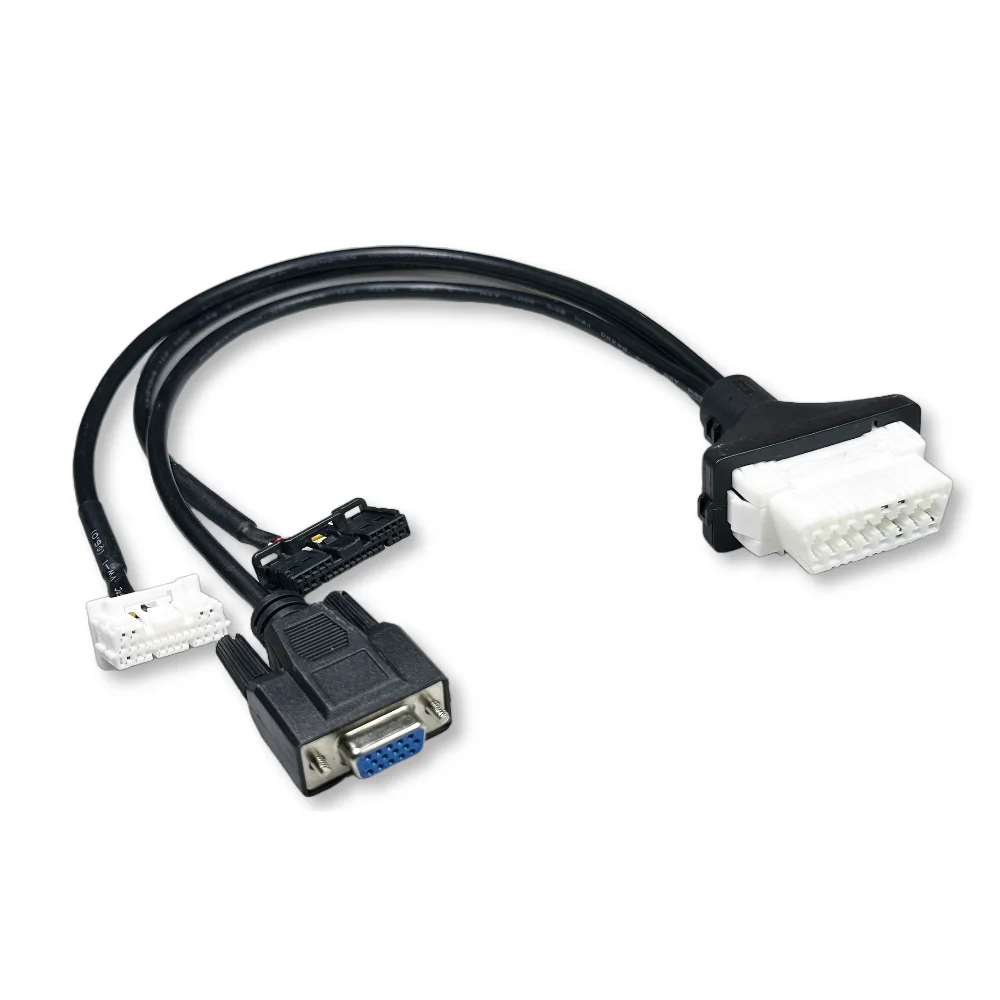 For Toyota 4A And 8A Cable 2in1 Directly Programming Cable For Toyota 4A 8A Remote Programming Work For Autel GBox X300 DP PAD2