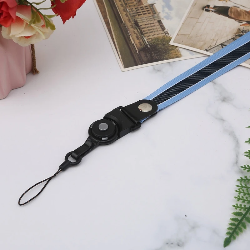 Simple Two-in-one Ribbon Detachable Rotating Halter Lanyard for Phone for Case