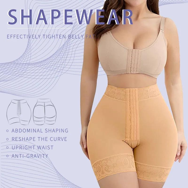 plus Size apewear High Waist Women's Tight Body Beautiful Body Pants Waist Protector apewear Nylon Thin Autumn Season