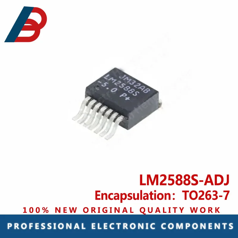 1pcs LM2588S-ADJ Switching regulator chip package TO263-7 1.23V~60V 5A