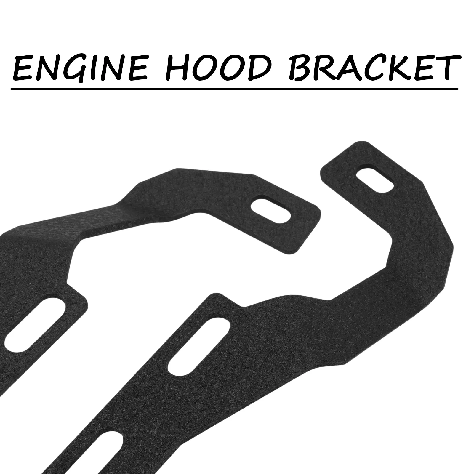 

1Pair Light Bar Bracket Hood Light Mount Offroad Car Accessories Easy Install Improve Performance Durable Resistant Deformation