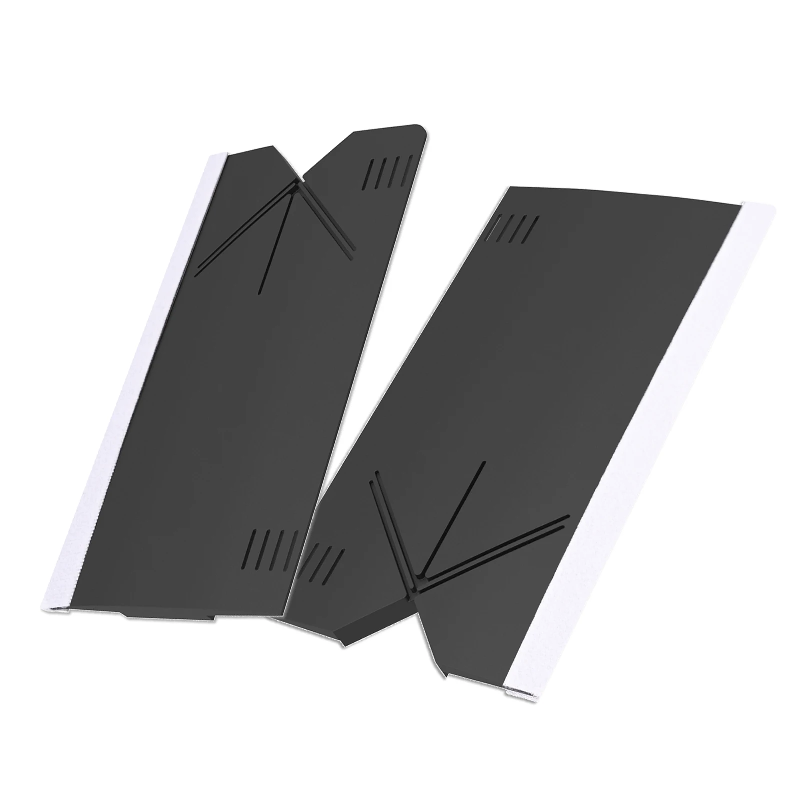 

EHDIS 2 шт. шаблоны для точной резки пленки под карбон, скребок-шпатель для виниловой пленки, направляющие для точной резки углов и краев, войлочный скребок