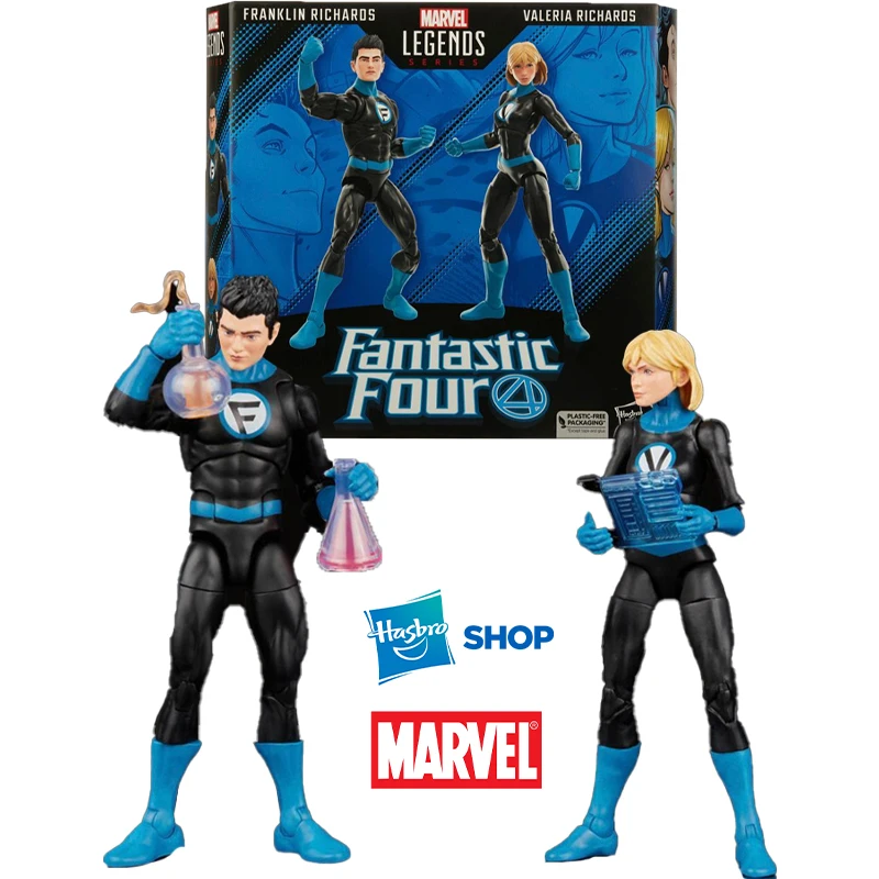 

Hasbro Marvel Legends Series Franklin Richards and Valeria Richards Fantastic Four Figures Action Figures New in Stock