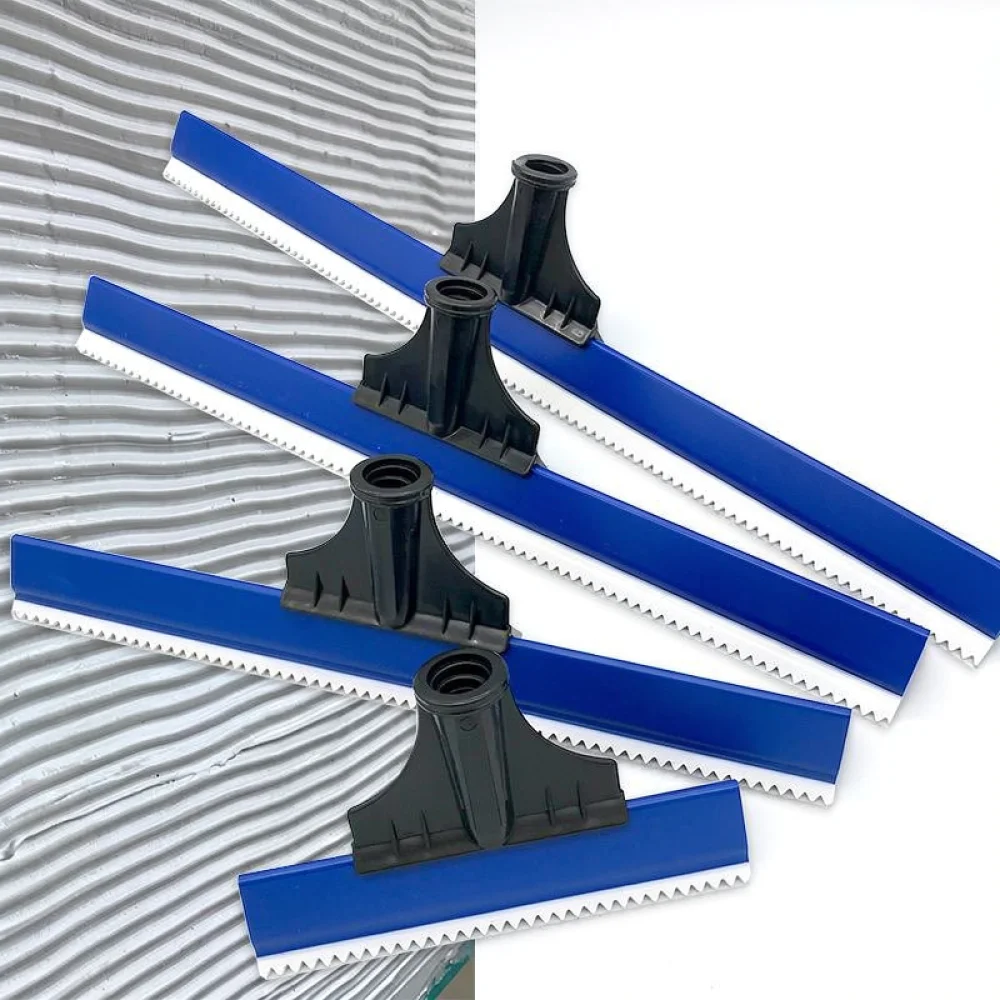 Premium Soft Rubber Rake For Self Leveling Paint Spreading Applicator Concrete Flooring Improvement Manual Hand Tool