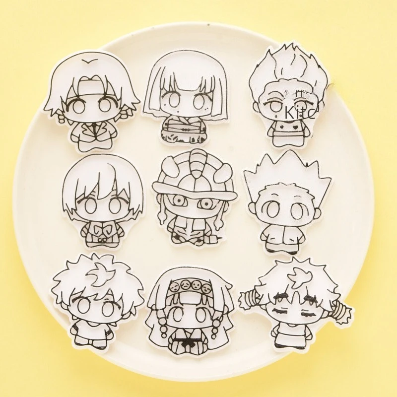 هنتر x هنتر غون Freecss كيلوا زولديك كورابيكا أنيمي شخصية الكرتون الصحافة كوكي قوالب قوالب الحلوى الإبداعية بالجملة #2