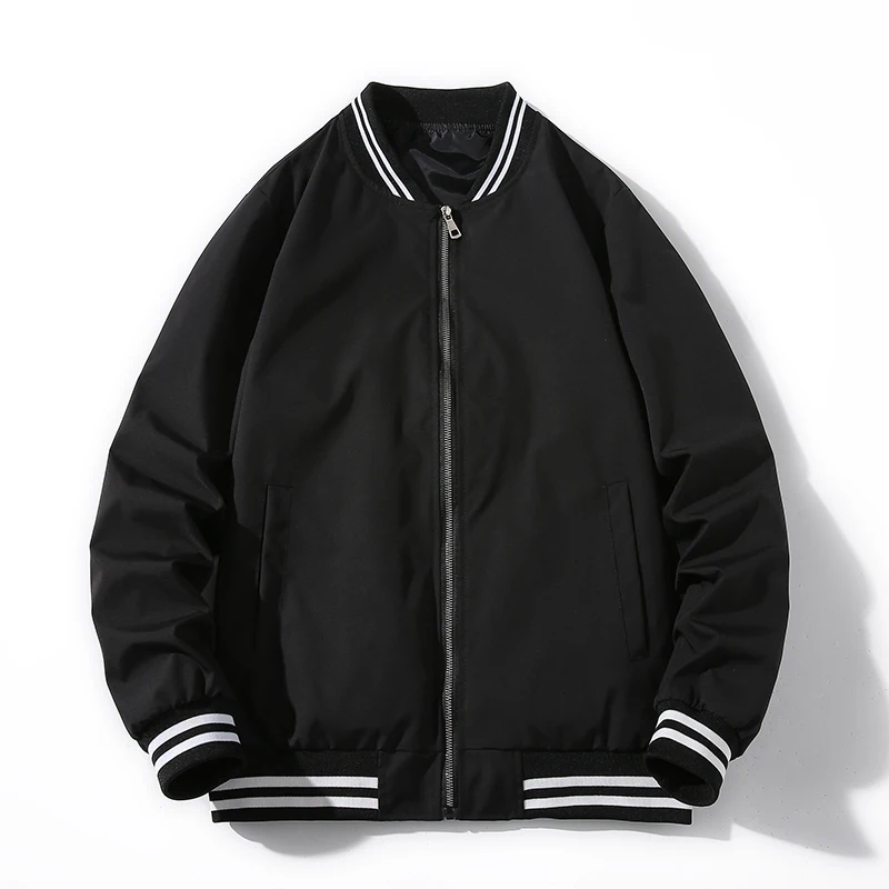 Casual Style Baseball Jacket for Men And Women Team Uniform Windproof Polyester Long Sleeve Youth Fashion Autumn Spring Outer...