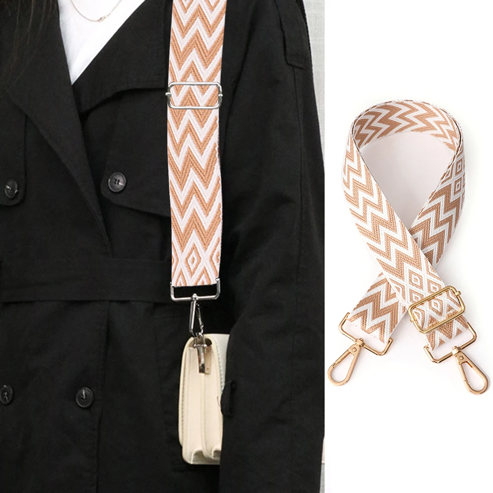 

Нейлоновый регулируемый ремень для сумки через плечо, мягкий сменный ремень для женских сумок, широкий ремень для сумок, ремень-цепочка для сумок