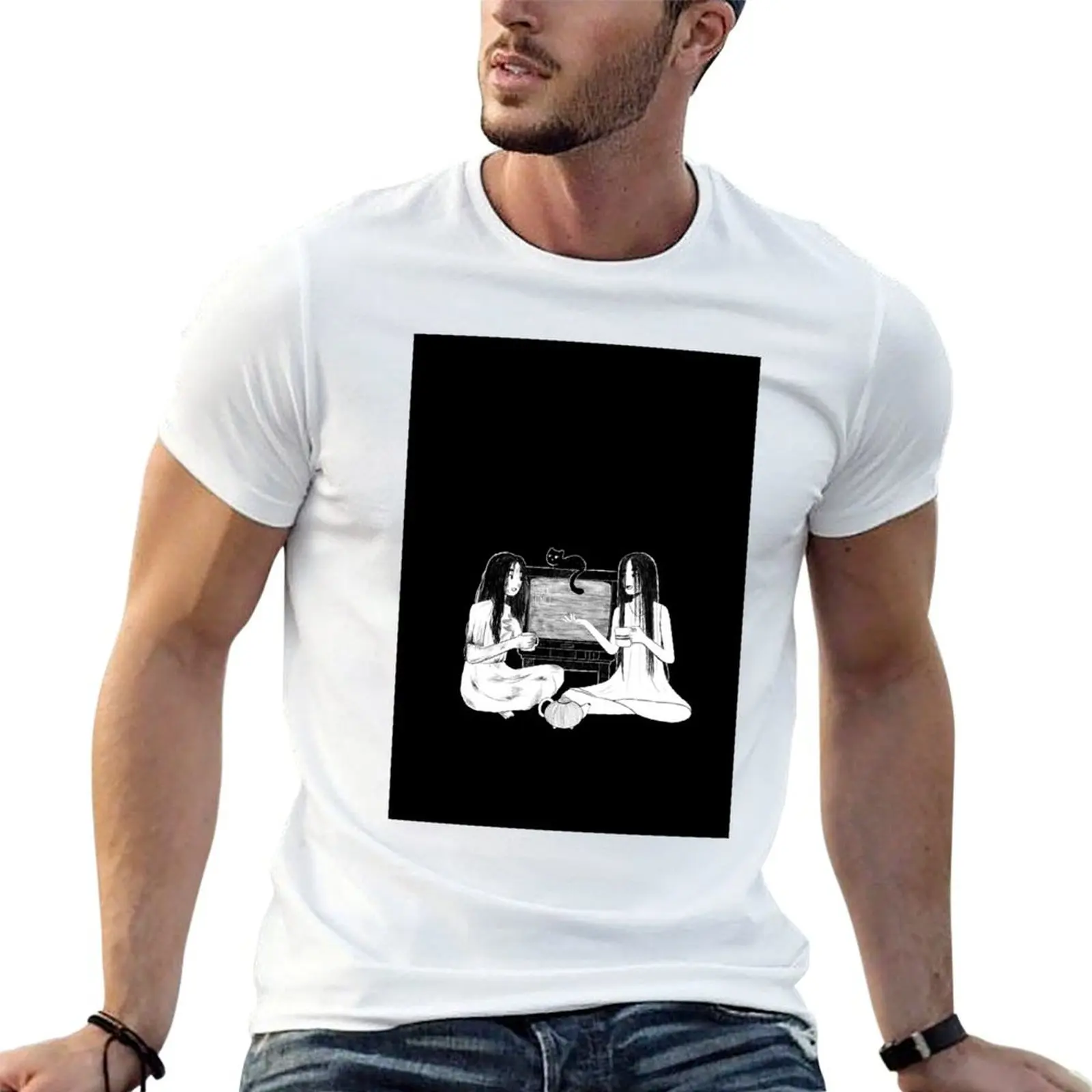 

T-Shirt shirt luxury tea and Kayako man t shirt personalised t Sadako time