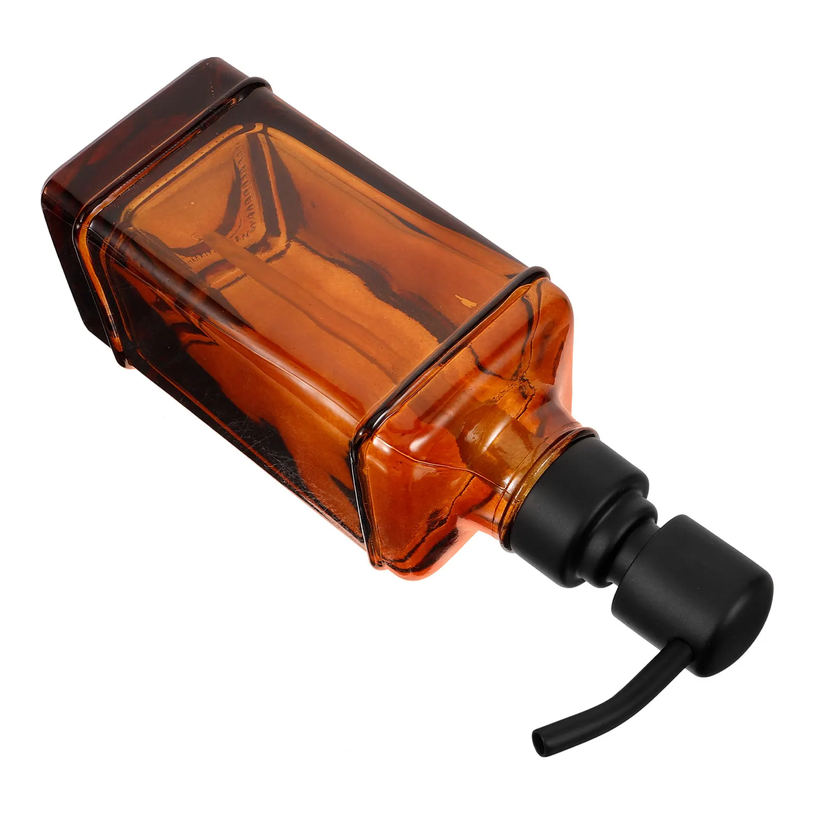 

Многоразовая стеклянная бутылка с дозатором для жидкого мыла, шампуня, геля для душа, лосьона, эфирных масел – для ванной, кухни, дома. Пустая емкость для лосьона.