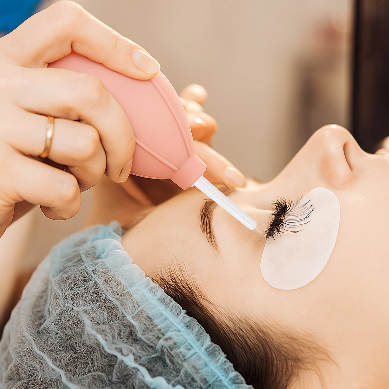 4 قطعة آلة مجفف الرموش يده منفاخ سريع الغراء تجفيف كفاءة العين لاش نظافة عدة مجفف الرموش لاش تنظيف عدة