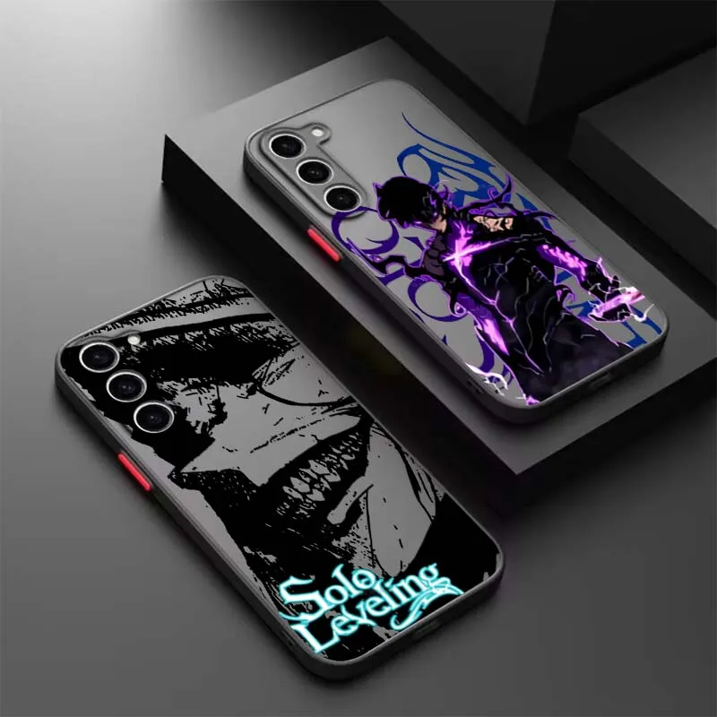 

Death Note Art Hot Anime For Samsung A73 A72 A71 A55 A54 A53 A52 A51 A35 A25 A15 A14 5G Frosted Translucent Phone Case