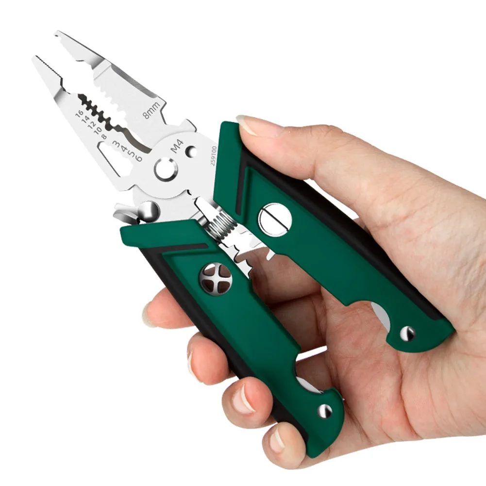 16 سنتيمتر طول شفرة مزدوجة المتعريات الكروم الفاناديوم أسلاك الفولاذ أداة لتقوم بها بنفسك أداة أداة كهربائية عملية تصميم سهل الاستخدام #6