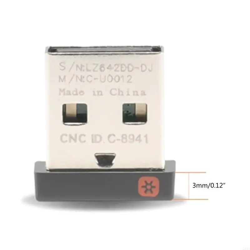 جهاز استقبال Q5WA USB لتوحيد لوحة مفاتيح الماوس M905 M950 6 محول الأجهزة