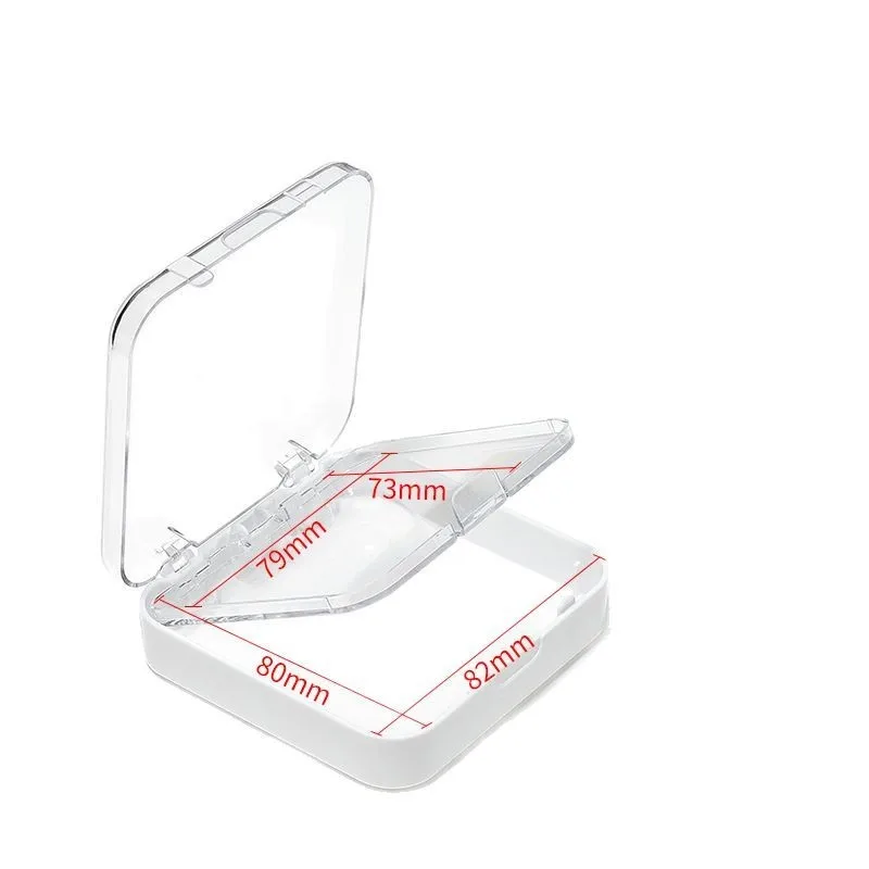 

5pcs Wearable Nail Storage Box Double Layered Organizer Display Case for Fake Nails Tools Patch Plastic Manicure