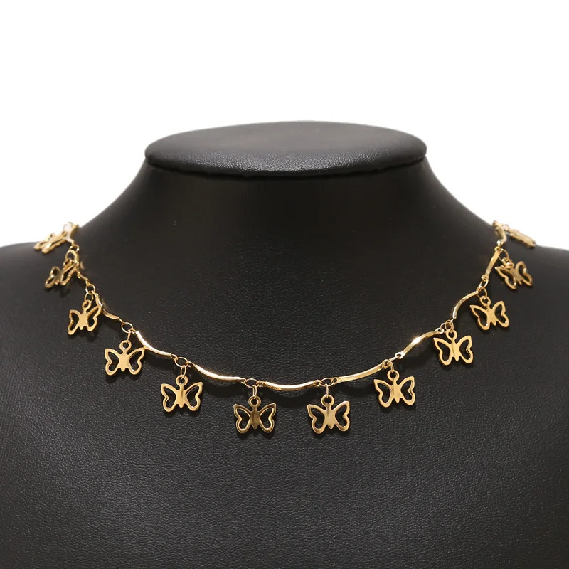 

2Meters Stainless Steel Butterfly Chains Charm 1mm Width Link Chain for DIY Jewelry Bracelets Necklaces Making Findings New