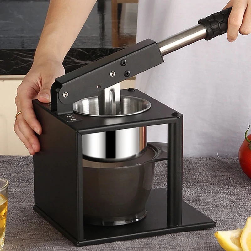 304 Stainless Steel Squeezer Juicer Hand Press Citrus Press Manual Juicer Portable Juicer For Kitchen Bar Restaurant