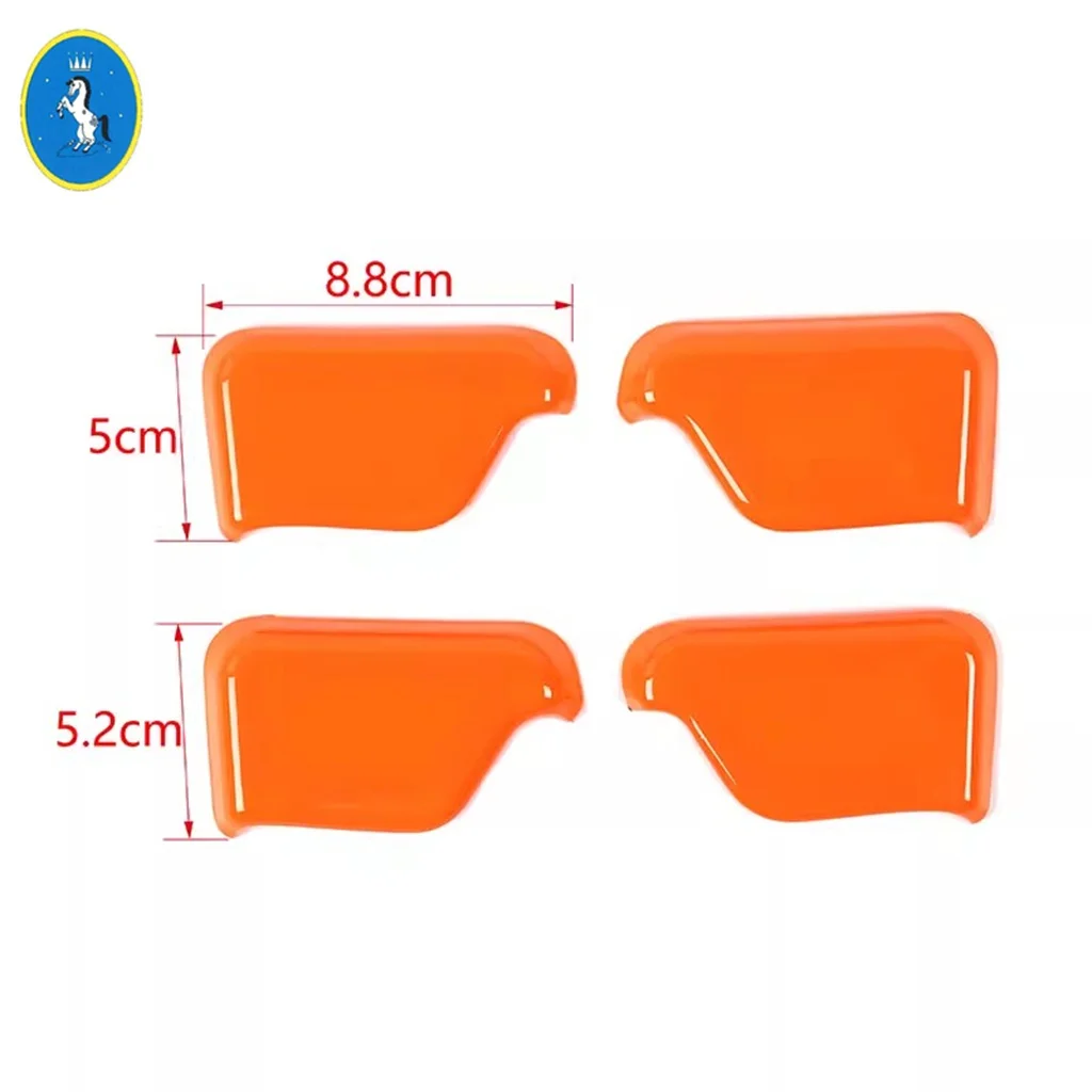 

Carbon Fiber Auto Seat Belt Safety Lock Clip Buckle Cap Decor Cover Trim Accessories For Great Wall GWM WEY TANK 300 2022 2023