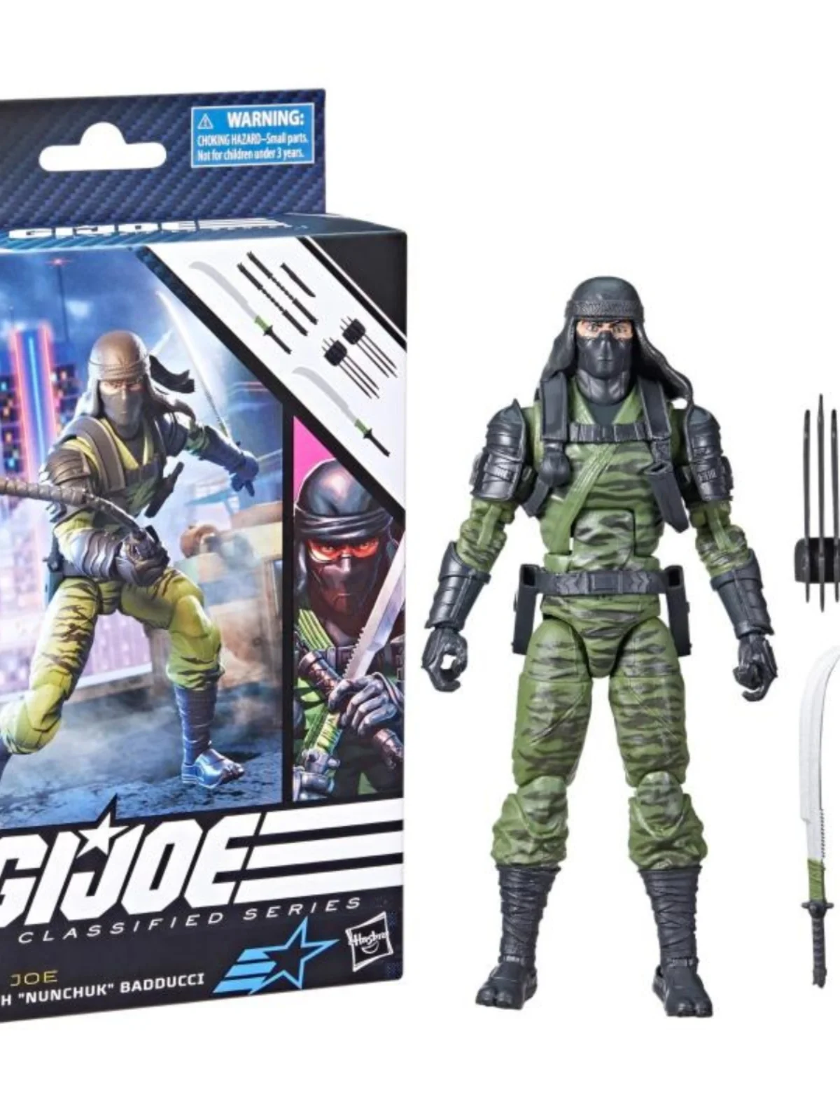 Hasbro G.I.Joe Special Forces Top Secret Series Nunchaku 6 