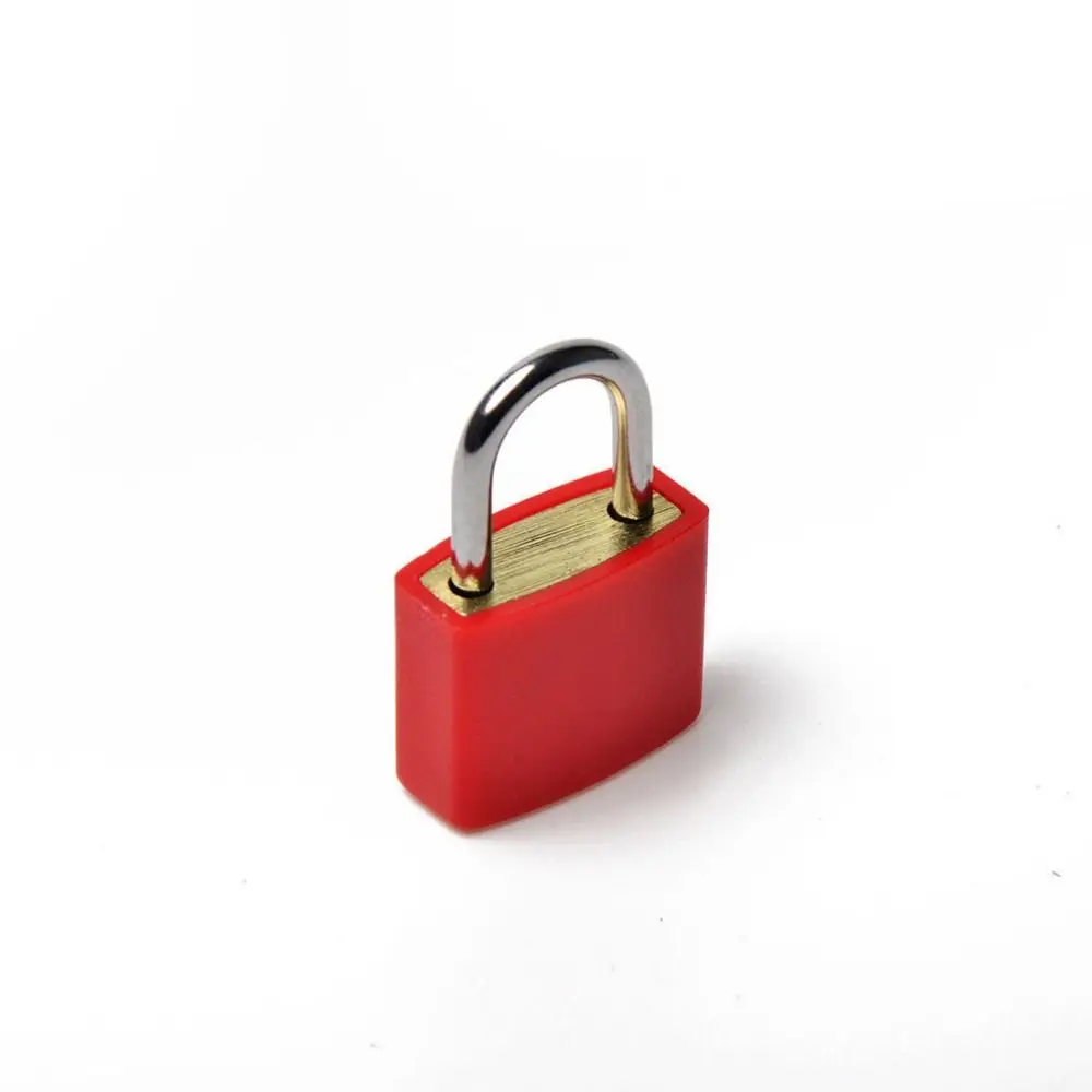 23mm Coloured Travel Supplies Dormitory Appliances Suitcase Padlock Small Luggage Lock with 2 Keys Cabinet Door Bookbag