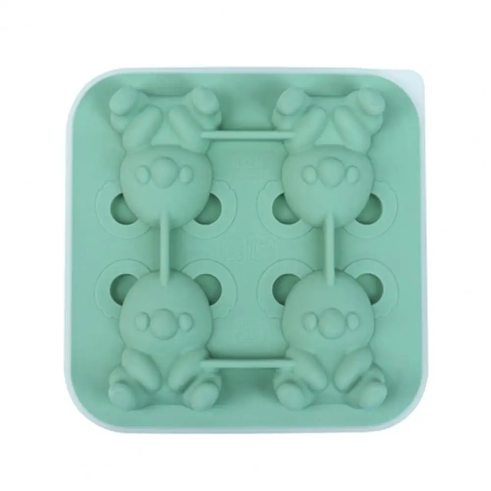 Ice Cube Mold Koala Shape Ice Cube Tray Silicone Mold Cartoon Chocolate Cake Mold Bpa-free Candy Pudding Handmade Soap Maker