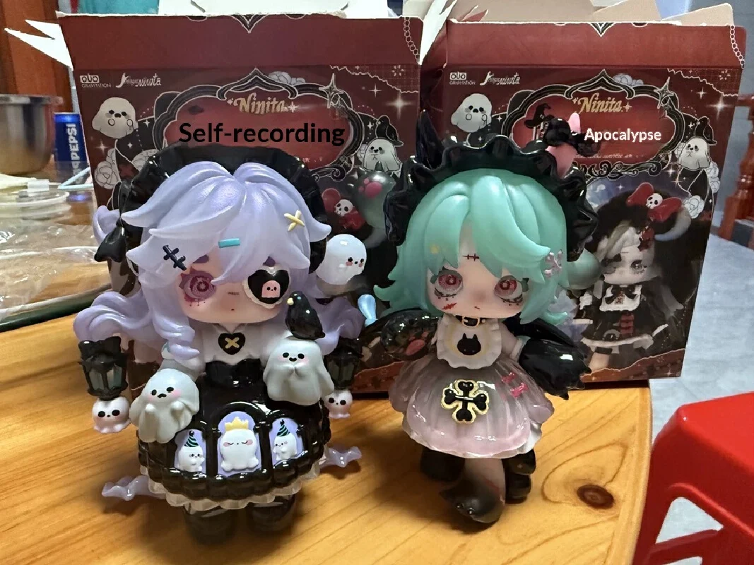 

Official Ninita Witch Apocalypse Series Blind Box Figures Collectible Trendy Play Ornaments Girls Gift Desktop Decor Art Dolls