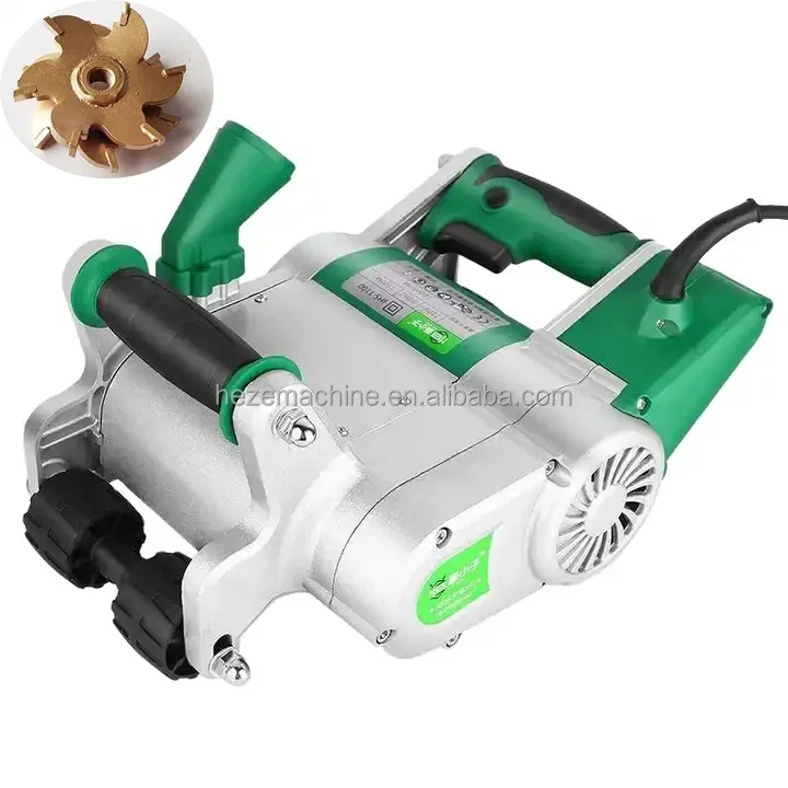 1100w Blade Wall Chaser Machine According To The Need To Cut Different Sizes Grooving Machine