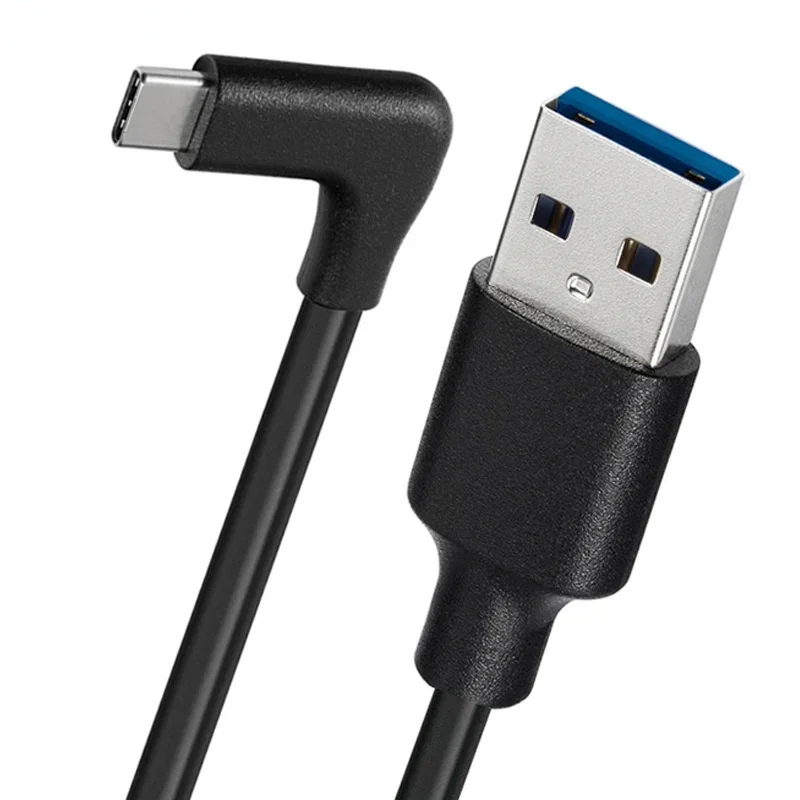 USB 3.0 A ถึง USB Type C สายรุ่นอัพเกรด 16FT Link สําหรับ Oculus Quest 2 Quest 1 Rift S VR ชุดหูฟัง PC VR Link สายไฟ