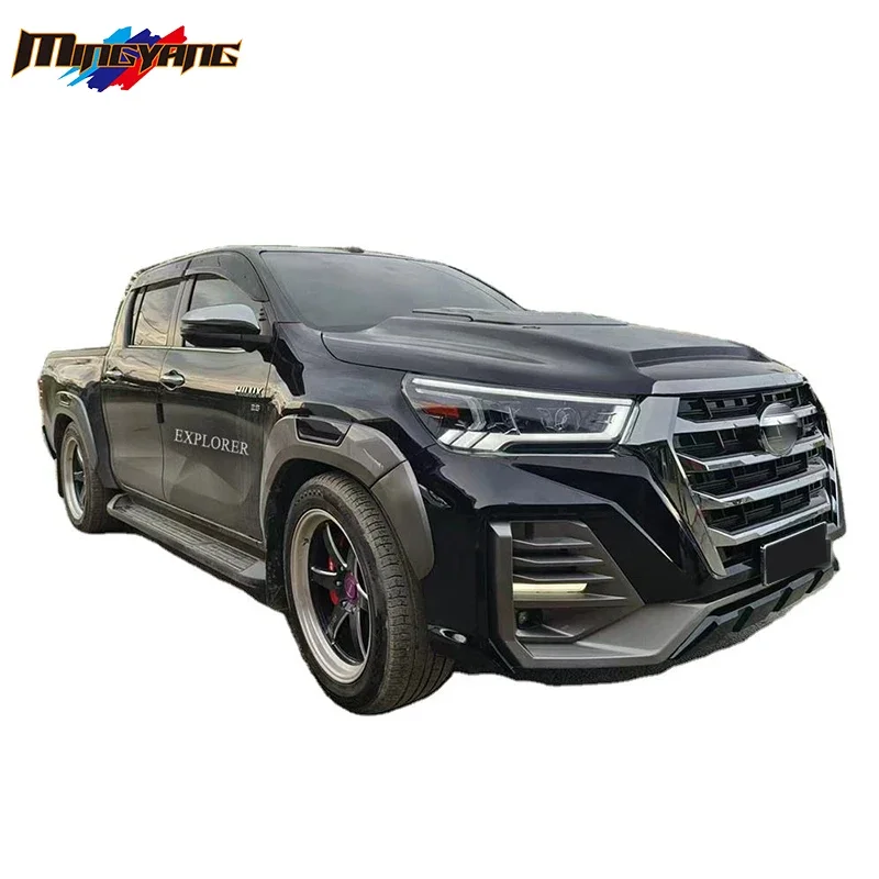 

Factory Hot Selling Mingyang Tuning REVO Body Kit Front Bumper Grille Bodykit for Hlilux Revo Rocco 2016-2021 Modified LMJ Facel