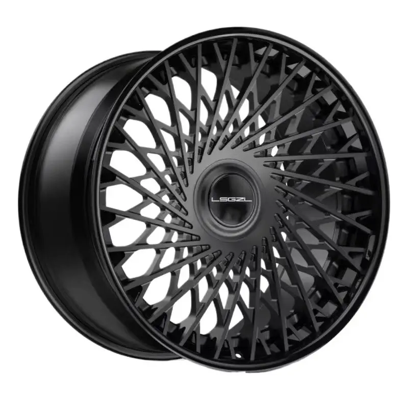 Auto Parts Custom Wheels 21-26 Inch Premium Polished Forged Rim Upgraded Luxury Sport Car Alloy Wheel Rims