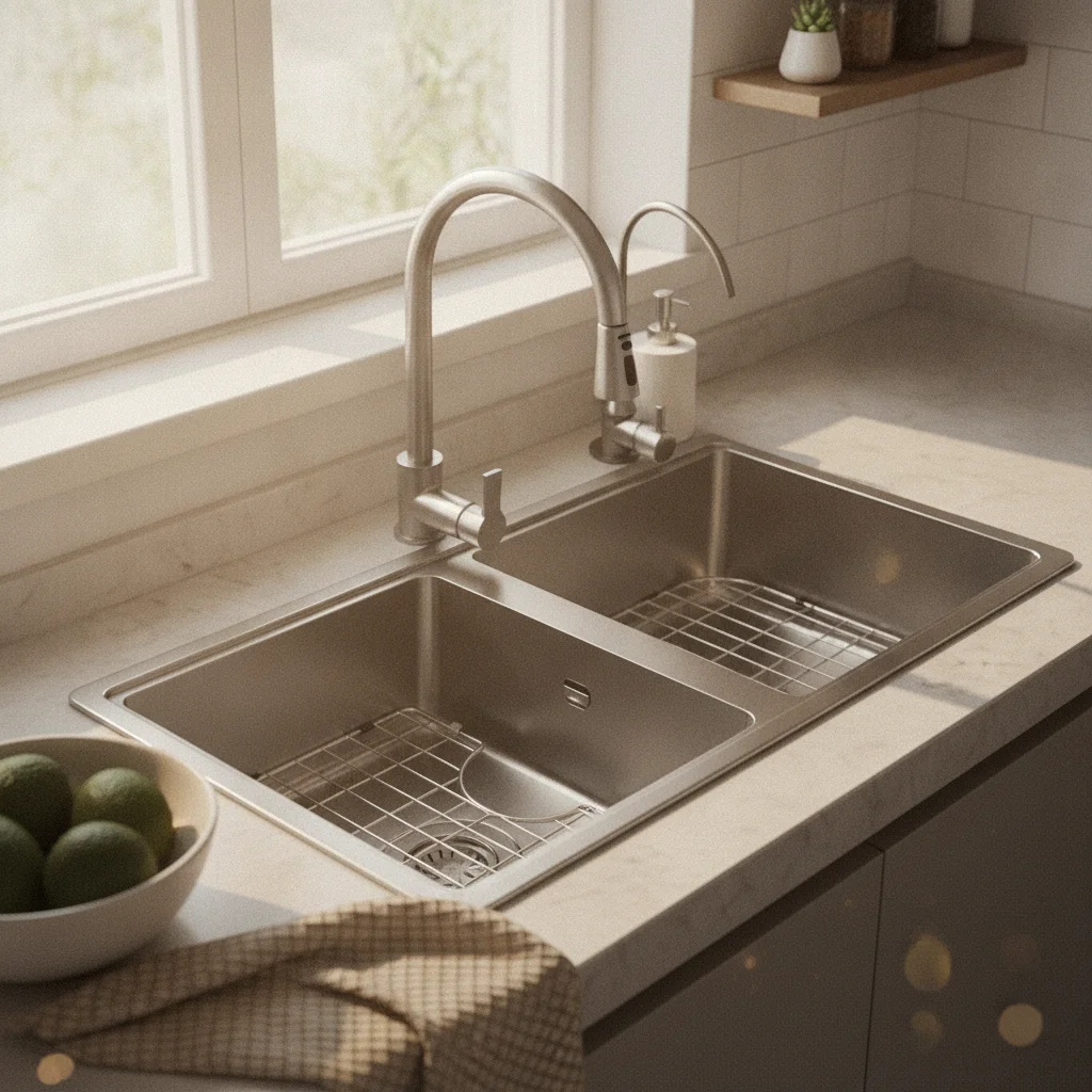 Detachable Sink Protector Grid Scratch Protection Stainless Steel Sink Rack Durable Kitchen Storage for Organized Cooking Area