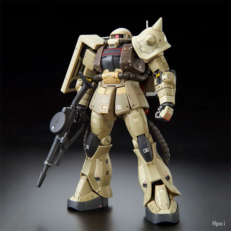 Bandai PB RG 1/144 Zaku II Minelayer Robert Uma Eric Black Tri-Stars Shin Matsunaga Original Action Figure Gundam Model Toy Gift