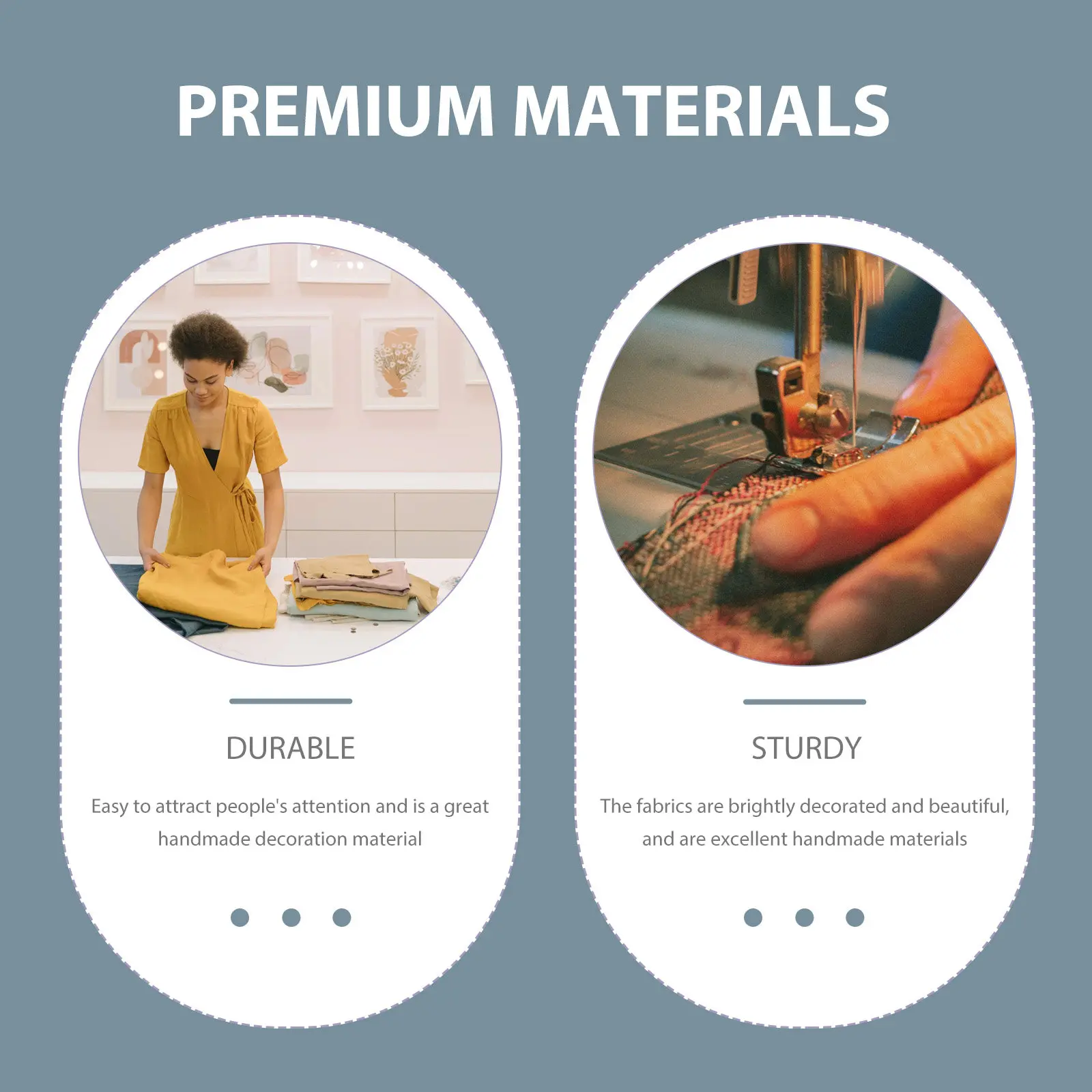 

5 шт. хлопковой ткани для рукоделия, шитья, поделок, декоративных материалов