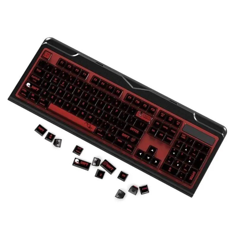 أغطية مفاتيح Y1UB ذات ارتفاع بودنغ كارتون نايتس لـ 116 لوحة مفاتيح سلسة #4