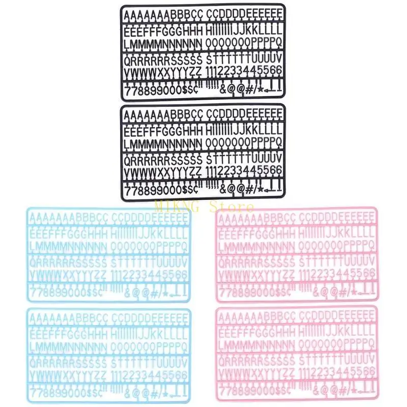 تتضمن مجموعة شخصيات لوحة اللباد أرقامًا ورموزًا وحروفًا مقطوعة مسبقًا مقاس 3/4 بوصة، وهي أفضل مبيعات