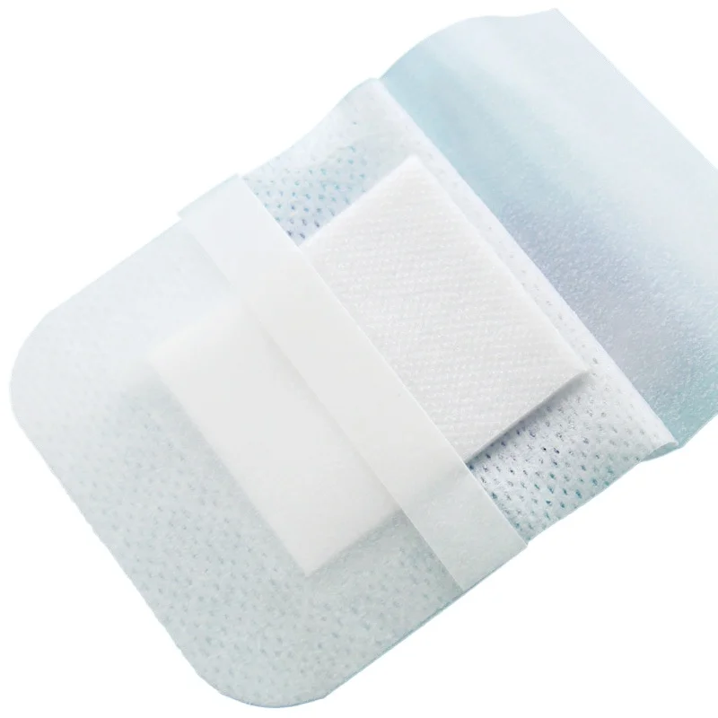 

5 шт./компл. пластырь для кожи, повязка на рану, клейкие наклейки для бинтов первой помощи, 7*9 см, аварийный комплект