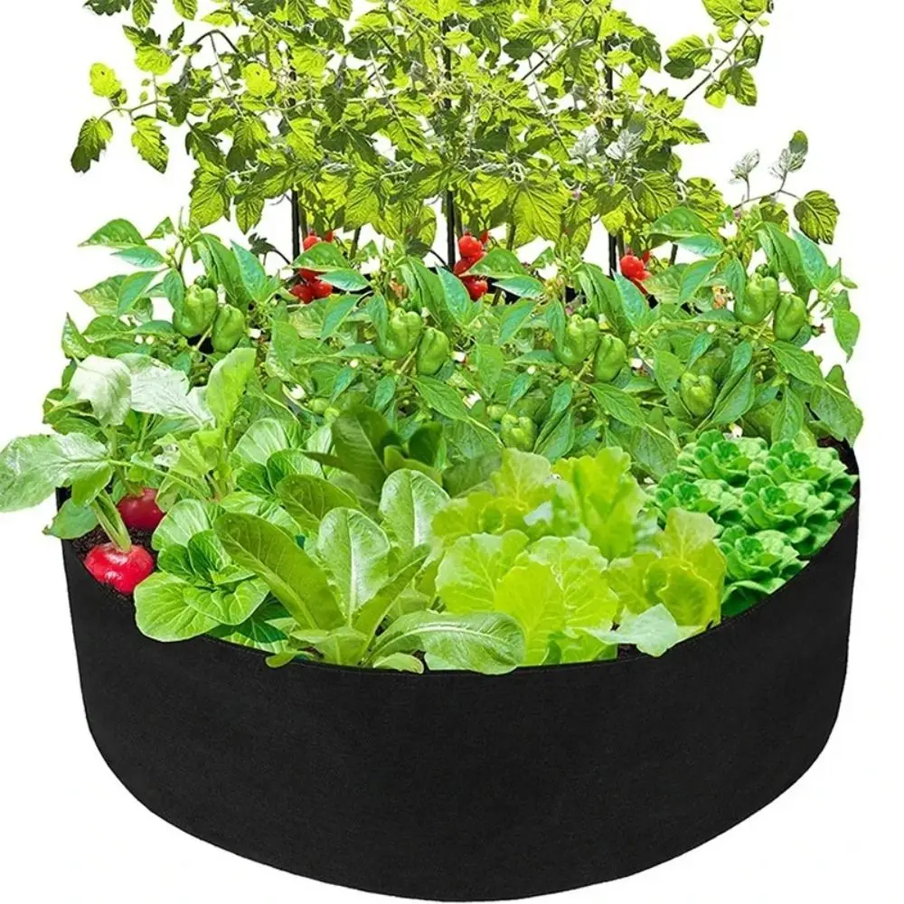 10/30/40/50/100 Gallon Felt Garden Planting Bag 10/30/40/50/100 Gallon with Handles Planting Nursery Pot Garden Tools