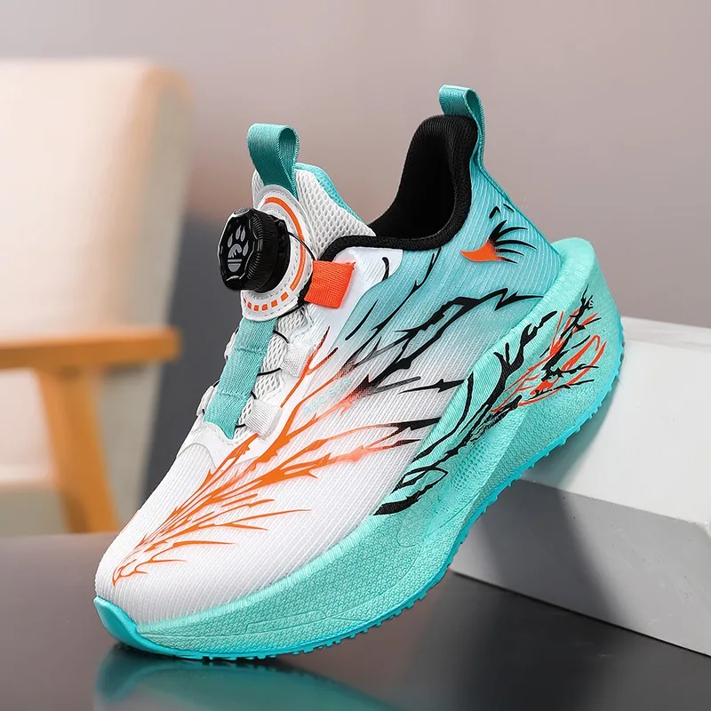 

Новые детские кроссовки 2026 года, весенняя коллекция, спортивные, с двойной сеткой, повседневные, для бега, детская обувь, детские кеды