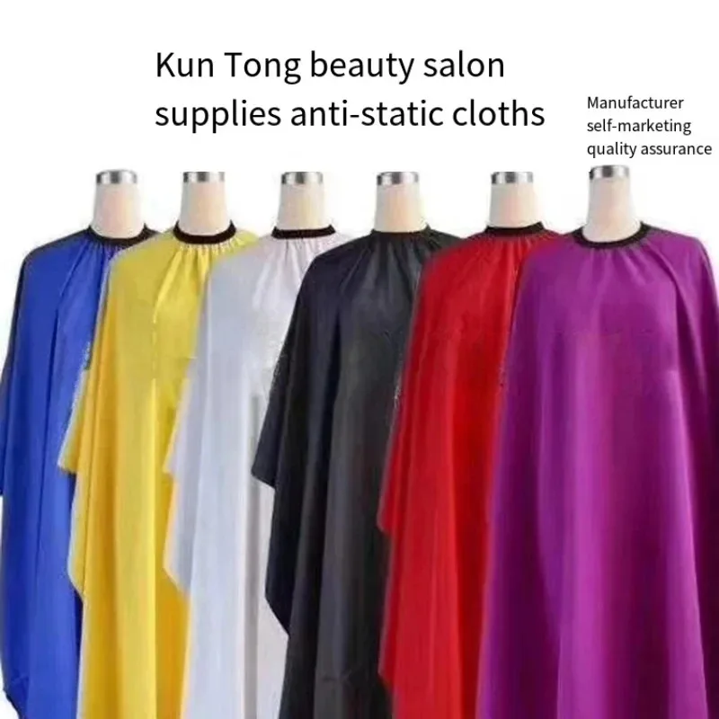 Barber Apron Waterproof Haircut Apron cape Haircut Cover Salon Hairdresser Hairdresser Haircut Cover Colored Apron Styling Cloth view 5