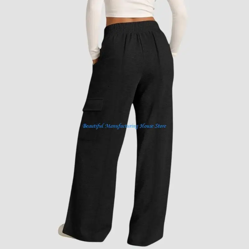 

E56A Sweatpants Women Baggy Pants Workout Gym Active High Waist Joggers for Women Fall Clothes