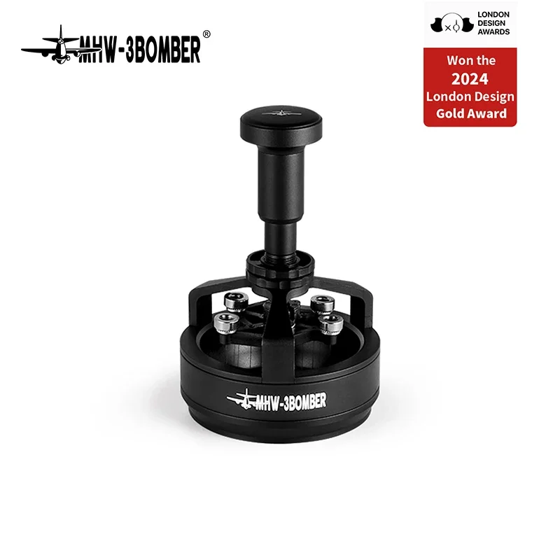 

MHW-3BOMBER WDT Espresso Agitator for 51/53/58mm Portafilter Distribution tool Adjustable depth with 6 coarse coffee accessories