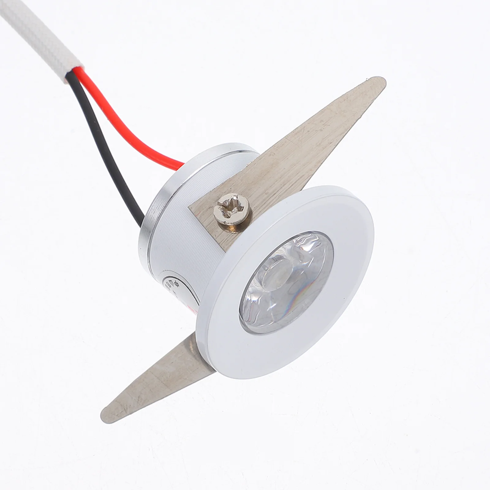 Mini LED Recessed Well Light Warm 3000k Display Cabinet Spotlight Ceiling Light Showcase Supply Small Embedded Lamp