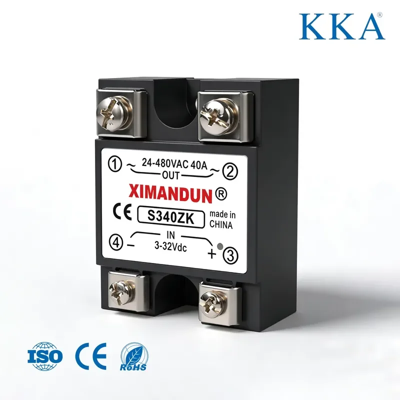 New XIMANDUN TSMC Chip Solid State Relay DA/DD/AA Single/Three Phase 8A-200A 3-32VDC/24-380VAC 12-Month Warranty
