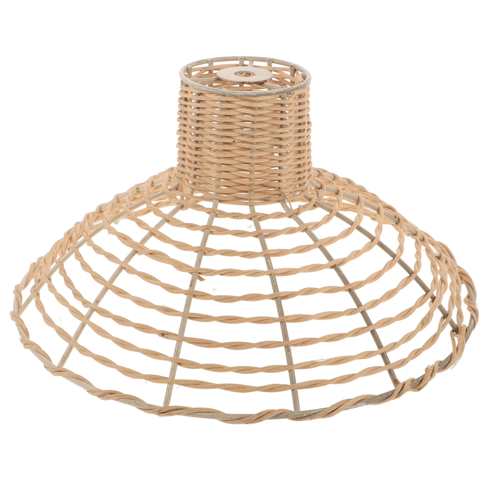 

Manual Chandelier Shade Rattan Lampshade Ceiling Light Fixture Pendant Shades Woven