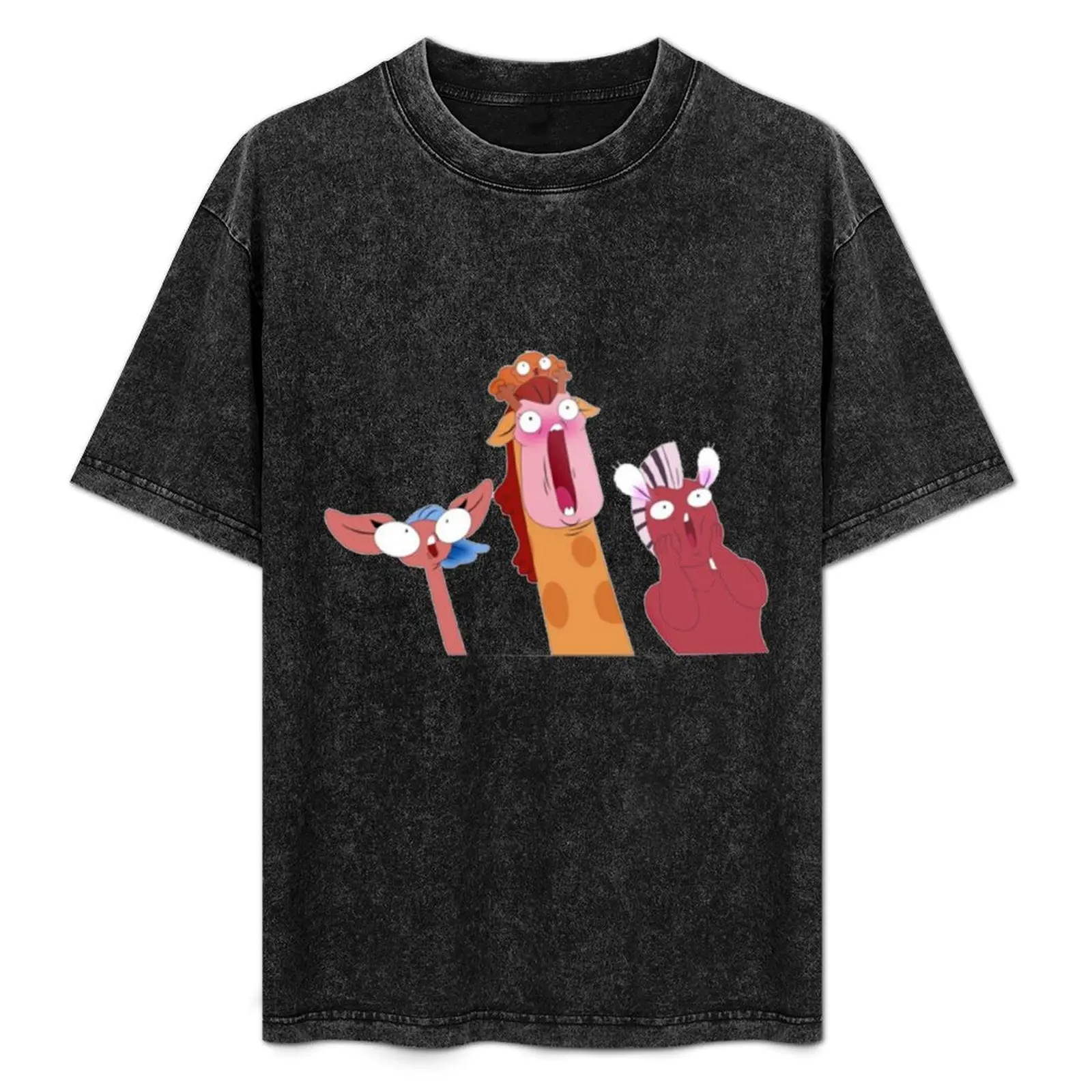 Happy Centaurworld Family Suprissed T-Shirt vintage anime shirt graphic shirts for a boy customs Men's cotton t-shirt