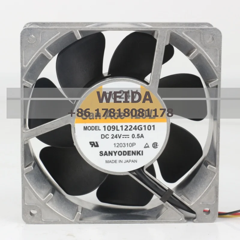 

Sanyo 5 В 12 В 48 В постоянного тока 24 В 0,5 А AC EC 12038 120X120X38MM 12 см преобразователь частоты трехпроводной 109L1224G101 охлаждающий вентилятор