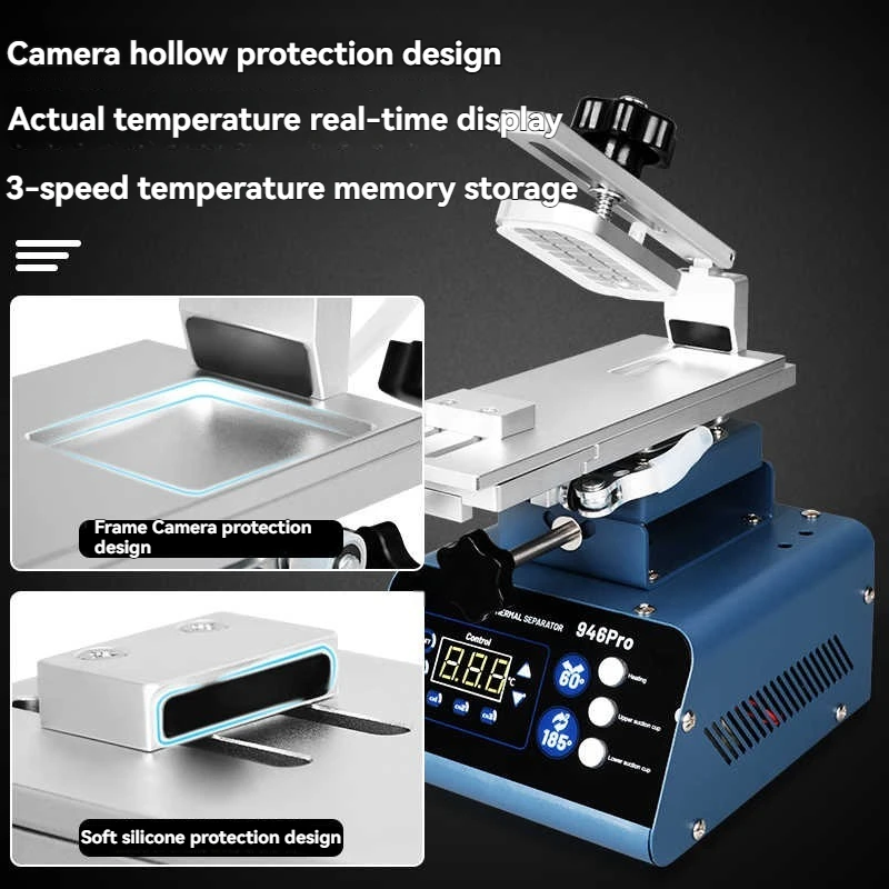 LCD Screen Separator Dual Pump Screen Separator Curved Screen Separator Glue Separator Mobile Phone Screen Changing Tool