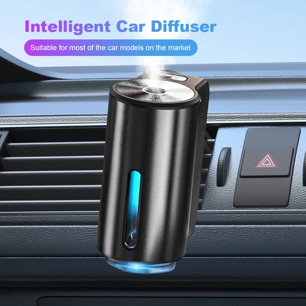 Car Electric Air Diffuser Aroma Car Air Vent Humidifier Mist Aromatherapy Car Air Freshener For Removing Odors Car Accessories