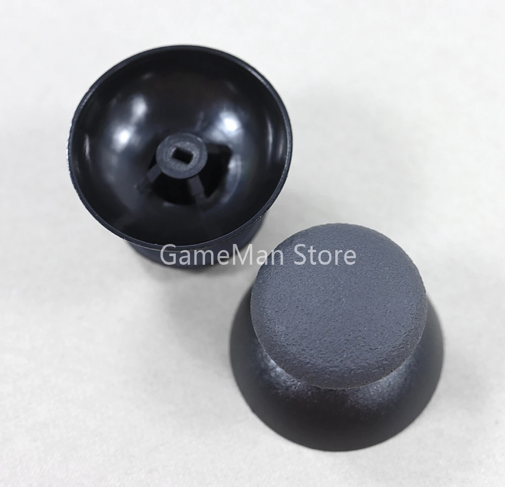 300-個ブラックアナログ-3d-サムスティックジョイスティック小穴キノコキャップ-ps2-サムスティックグリッププレイステーション-2