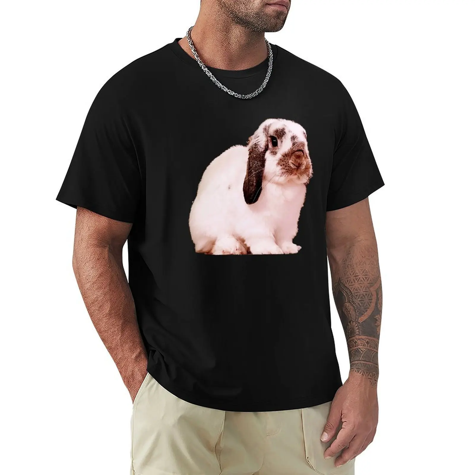 

Jasper the Rabbit T-Shirt korean fashion man t shirt custom shirt mens clothing